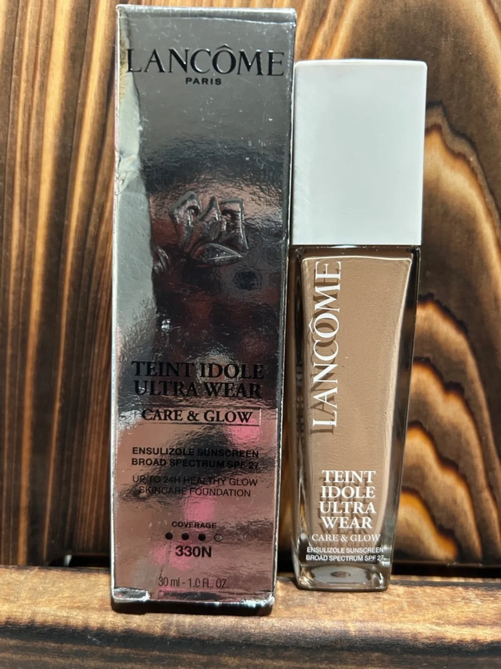 Lancôme Teint Idole Ultra Wear Care & Glow Foundation - Tan 330N